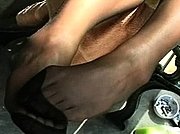 feet nylon 