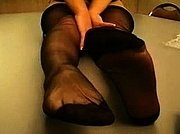 feet nylon 