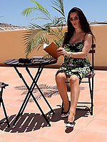 busty high heels milf nylon retro 
