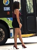 ass legs nylon 