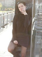 public pussy stockings 