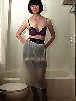 high heels mature stockings 
