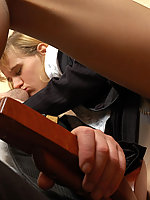 pantyhose secretary sex 